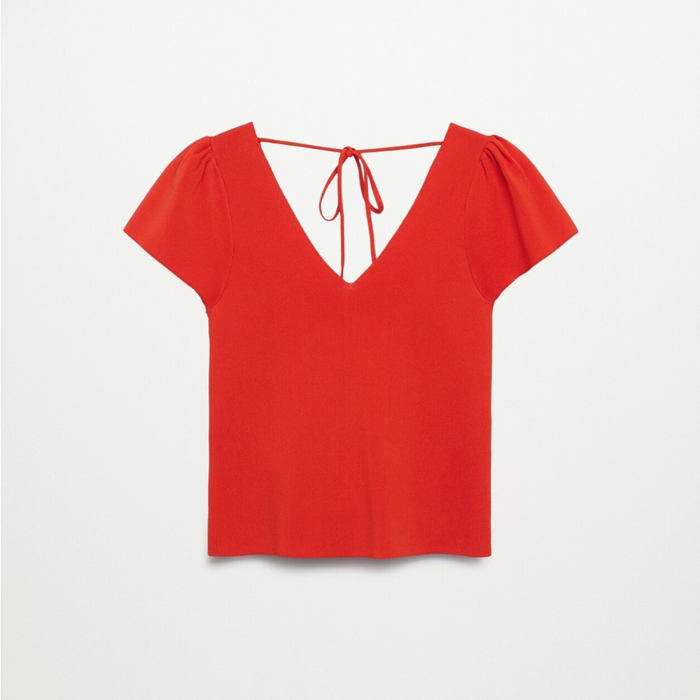 Knit Top Red Small